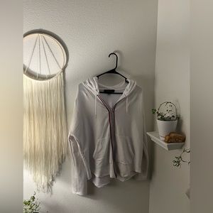 tommy hilfiger zip up jacket women’s S coat blazer casual basic long sleeve logo